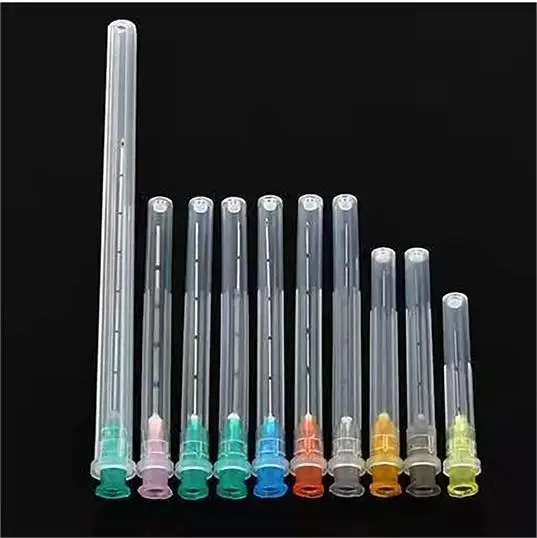 Disposable Blunt Tip Needle Flexible Stainless Steel Micro Cannula for Ataumatic Intradermal Injections