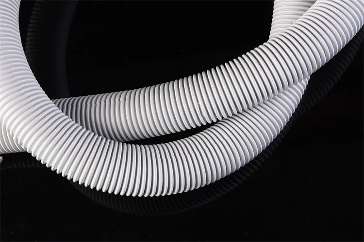 Pvc Plastic Flexible Extension Water Hose Drain Discharge Pipe For Washing Machine