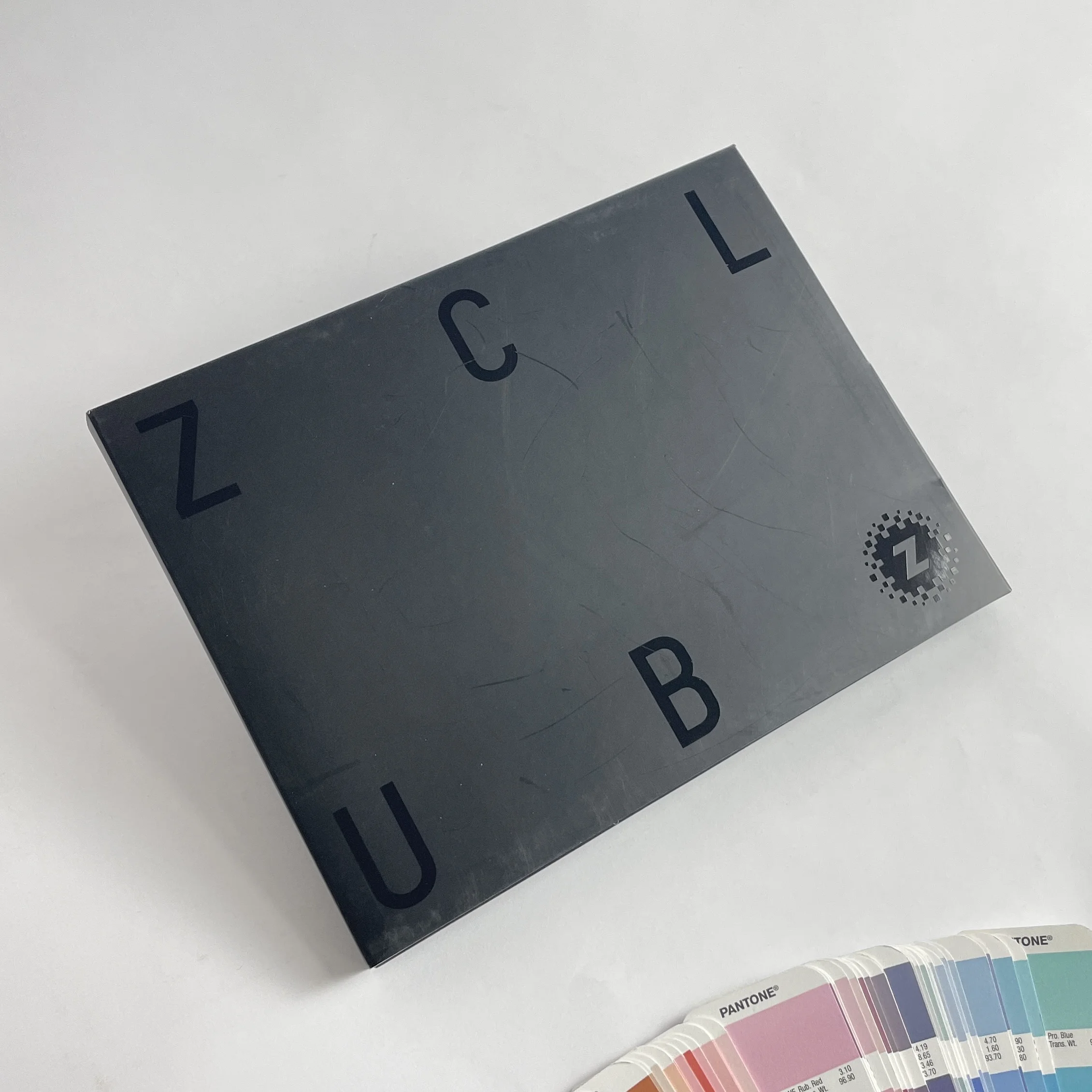 Custom Black Booklet Case with Matte Finish and Spot UV for Corporate Promotion Exhibitions Meetings and Marketing Gifts