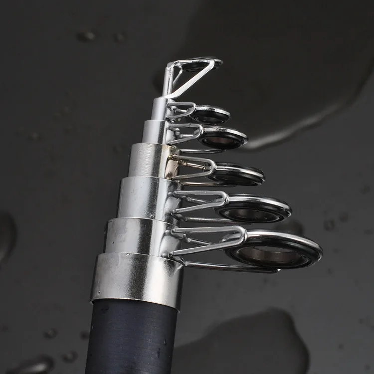 2.1m 2.4m 2.7m 3.0m 3.6m  Carbon Fiber 6/7/8 Sections Long Handle Surf Casting Telescopic Fishing Rod