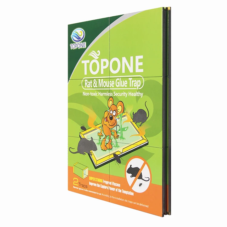 TOPONE manufacturer hot selling competitive price OEM Rat Mouse Glue Trap for mouse control