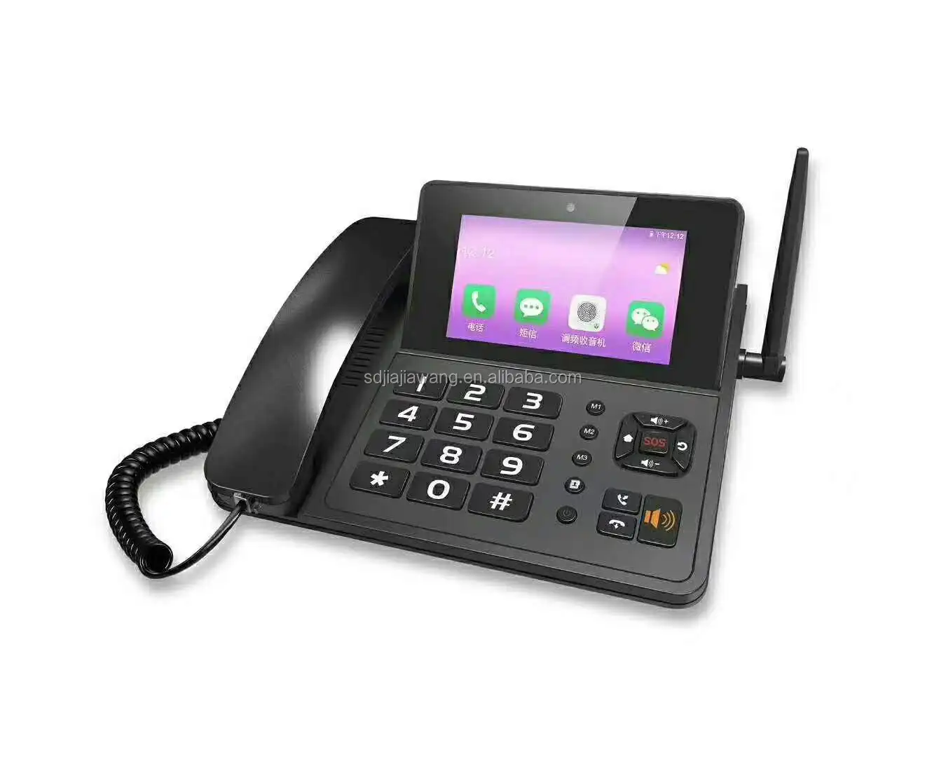  4G VOLTE LTE WCDMA GSM SIM-карта фиксированный беспроводной настольный Android телефон с WiFi точкой доступа