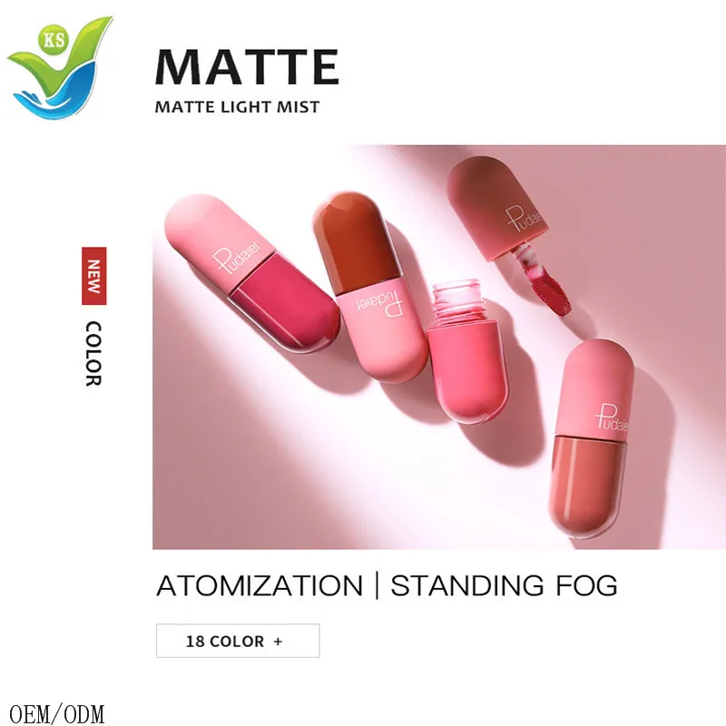 New Style Liquid Matte Lipstick Set Non Sticky Long Lasting Waterproof Lipgloss ODM OEM Wholesale Private Logo Customize