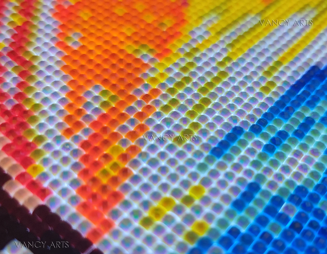 Rinbow Sky 5d Custom Diamond Painting Kits Vancy ART Resin Drills Supplier AB Colors