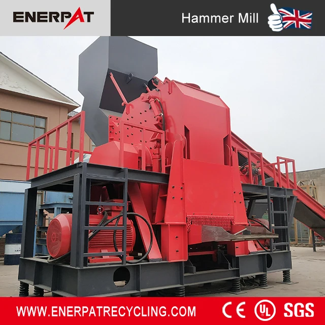 Aluminium UBC Hammer Mill recycling line with European Design