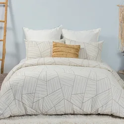 New Arrival 100% Cotton Fabric Luxury Jacquard Comforter Set