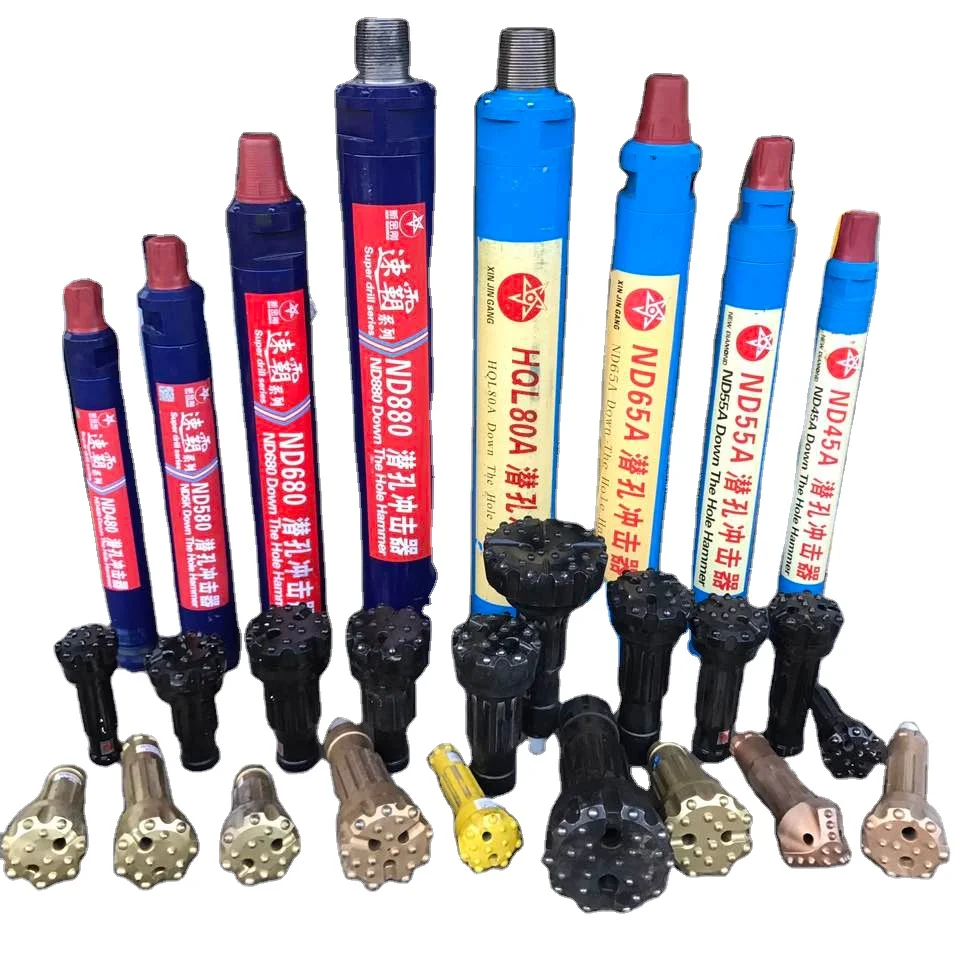 High Pressure DTH Hammer Bit Rock Drilling Tools DHD 350 Down The Hole Impactor for Drill Rig