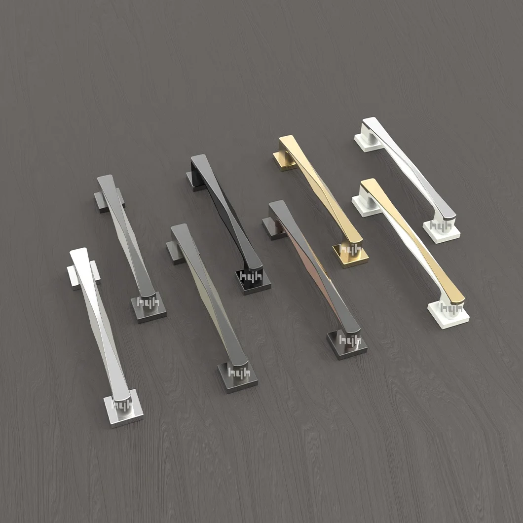 Guangdong hyh Hot Selling Fancy Design Zinc Alloy Villa Wooden Main Door Pull Handle For Security Door