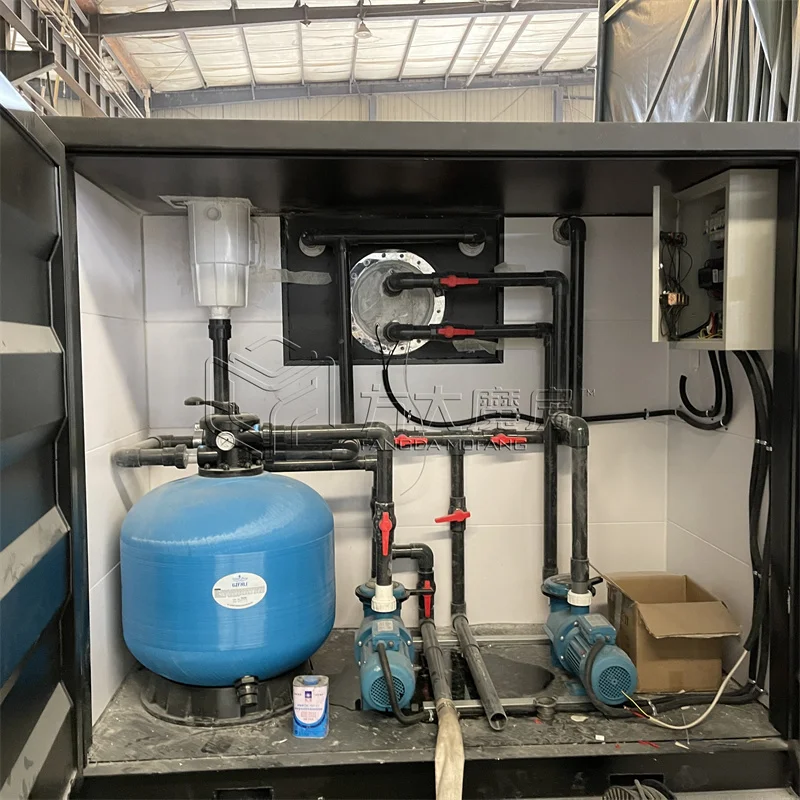 Premium 20ft Container Pool with Swim Jet Indoor Fitness and Relaxation