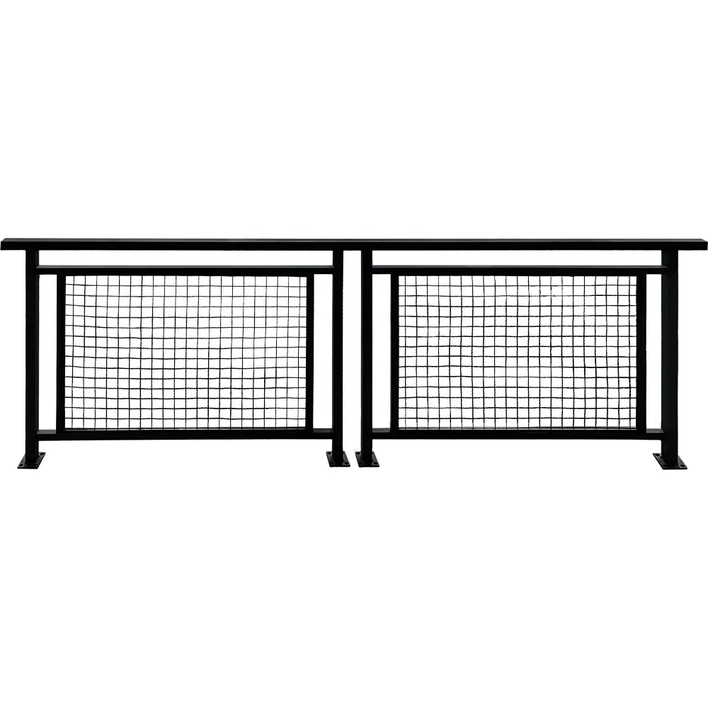 Solid core metal wires mesh grid iron mesh balustrade