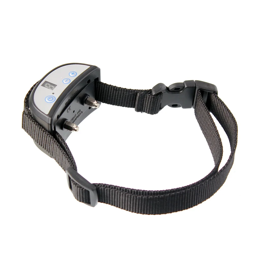 LED Display Sensitivity Adjustable no bark Dog Training Collar For Dog Anti Bark  With 4LR44 Battery  Nylon Belt