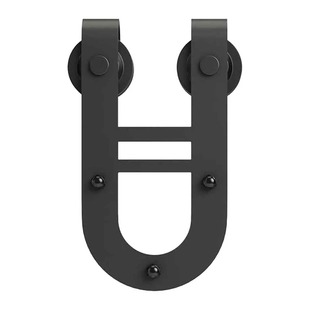 U Shape Horseshoe Single Double Barn Door Hardware Kit Classic Sliding Barn Door Hardware Kit