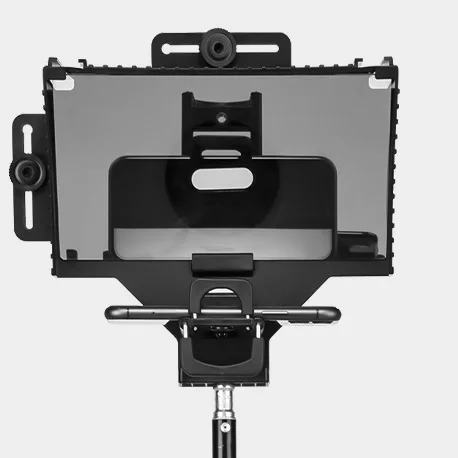 Sutefoto Professional Teleprompter Support camera phone tablet for Recording and teaching video with Remote Control Compatible