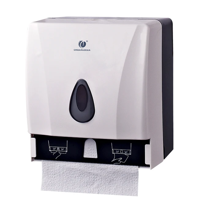 
Roll towel & V Fold towel multifunctional Hand Paper Towel Dispenser CD 8218A 