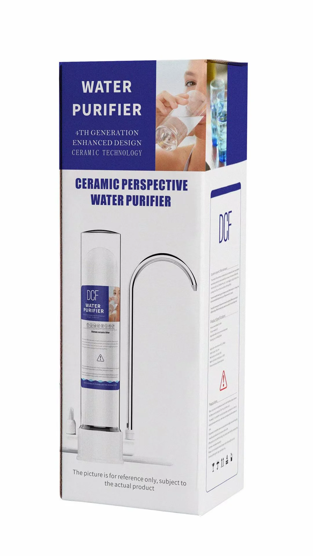 Очиститель водопроводной воды столешница из нержавеющей стали нано-керамический фильтр