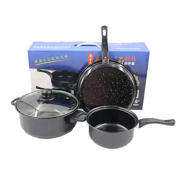 Household cookware set pan non stick cooking pancake pan