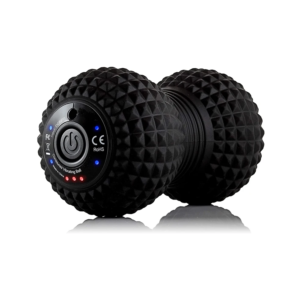 Electric Washable Vibrating Physical Therapy Massage Ball Silicone Soft Roller Vibrate Massage Ball