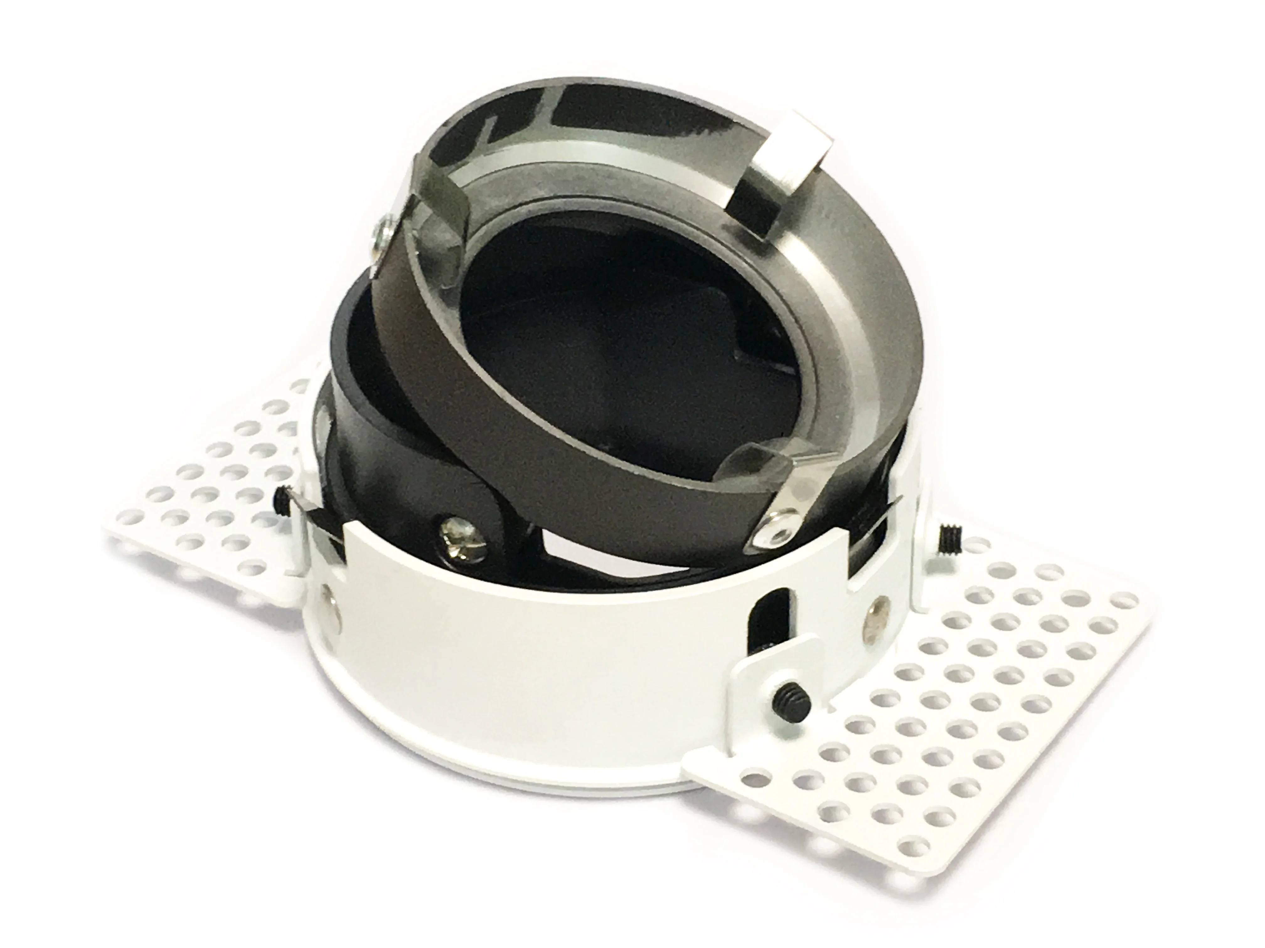 Новый Индивидуальный Светодиодный светильник встраиваемый декоративный Точечный Gu10 Downlight корпус рамы без оправы Монтажное кольцо