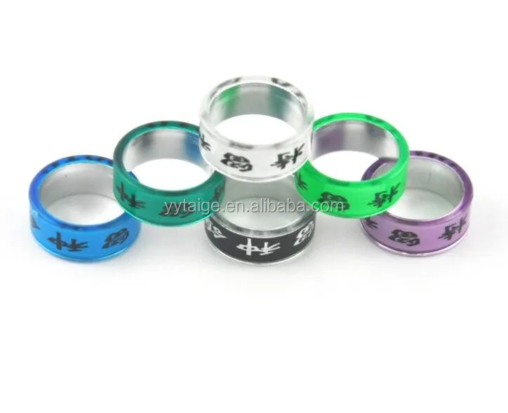 14mm Diameter Pigeon Ring Aluminum with Transparent Plastic