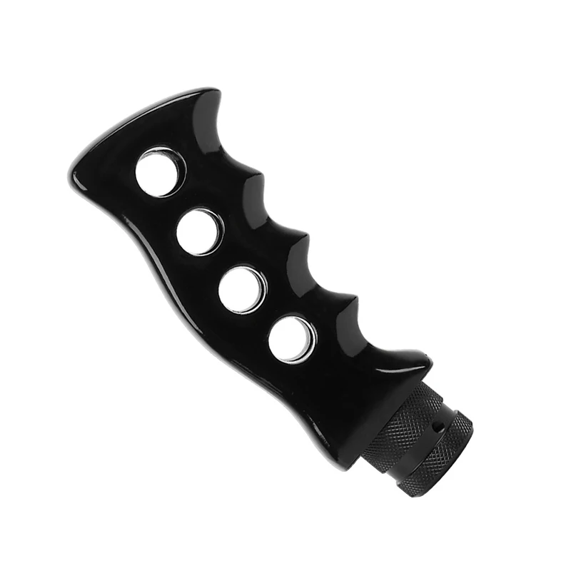 Aluminum Car Gear Shift Knob Pistol Knife Grip Handle Look High Quality Universal Manual Gear Stick Shifter Lever Change Knob