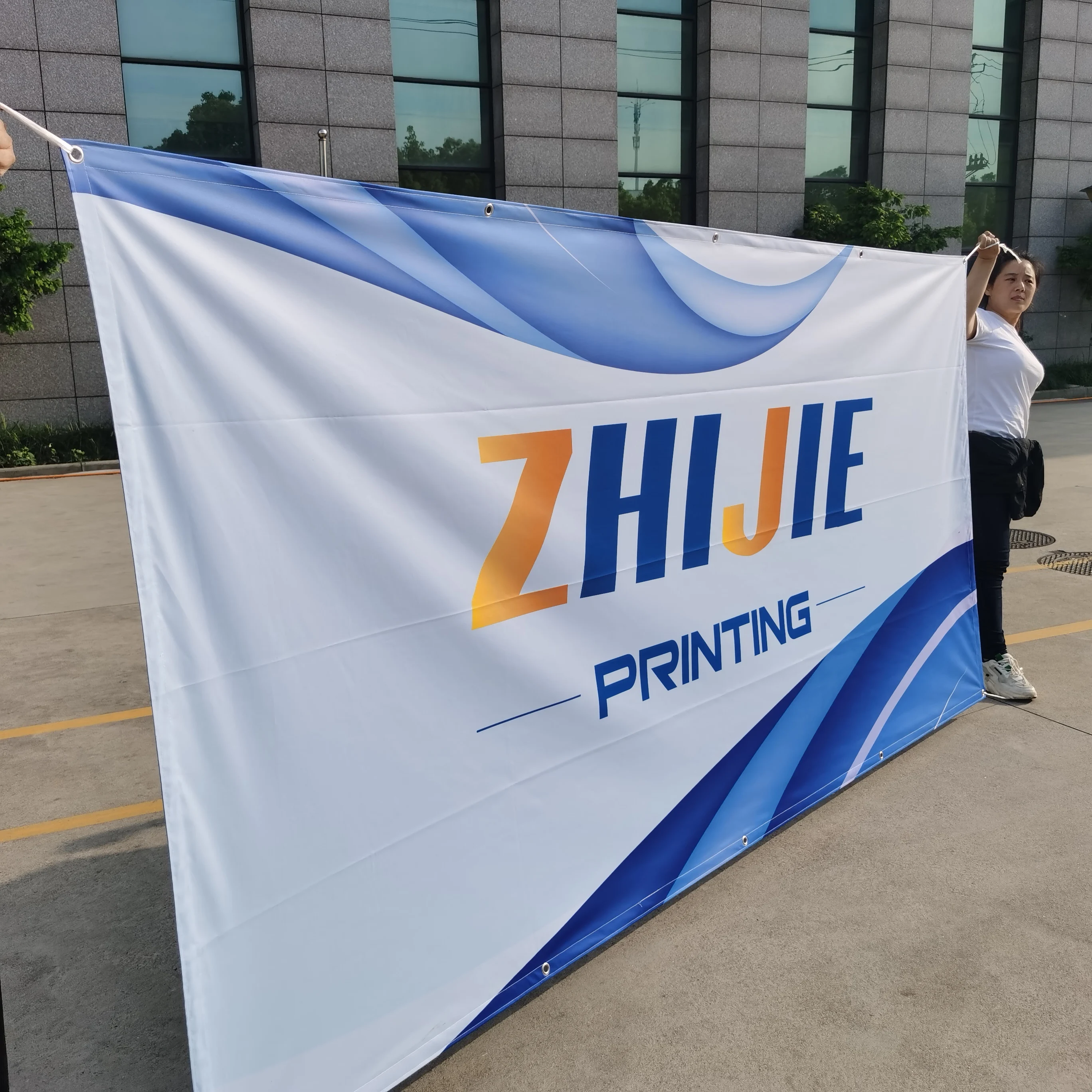 Large Fabric Free Sports Backdrop Background Banner Hanging Advertising Banner For Event Business Promotion