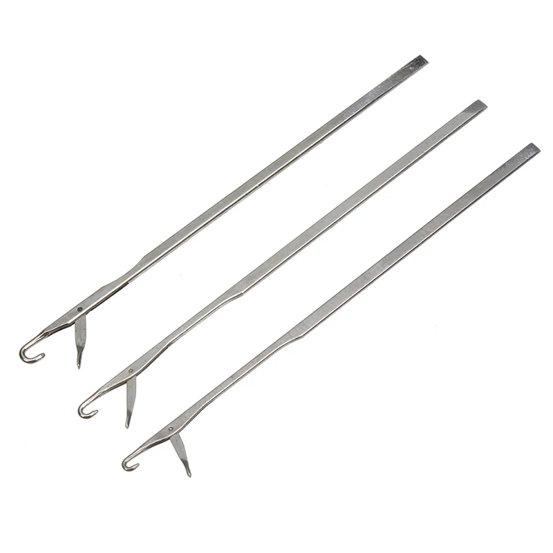 Hair Extension Hook Needle Wig Making Tools Lace Wig Ventilation Needles For Lace Wigs Micro Ring Hair Extention Needles