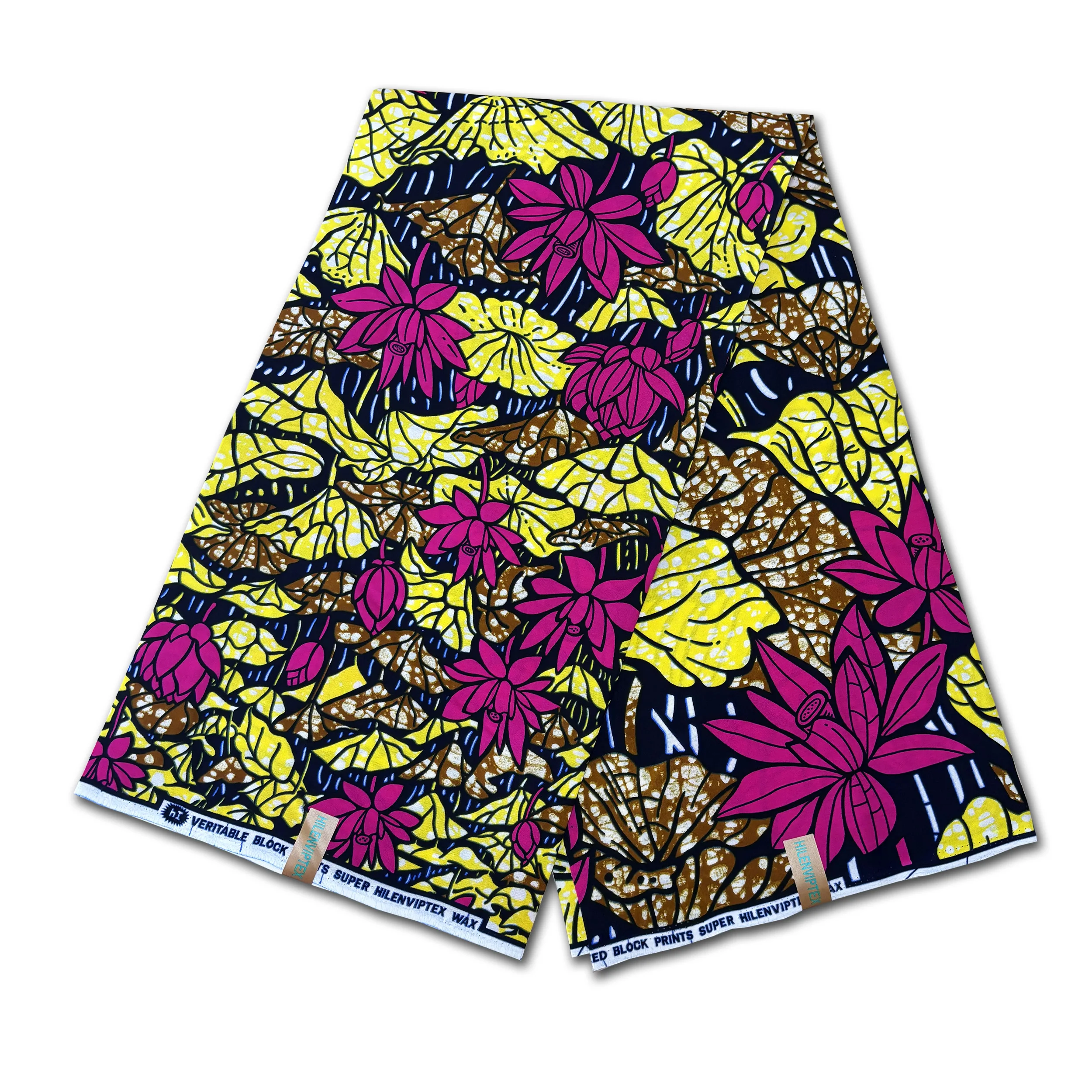 100% Cotton African print Real wax fabric