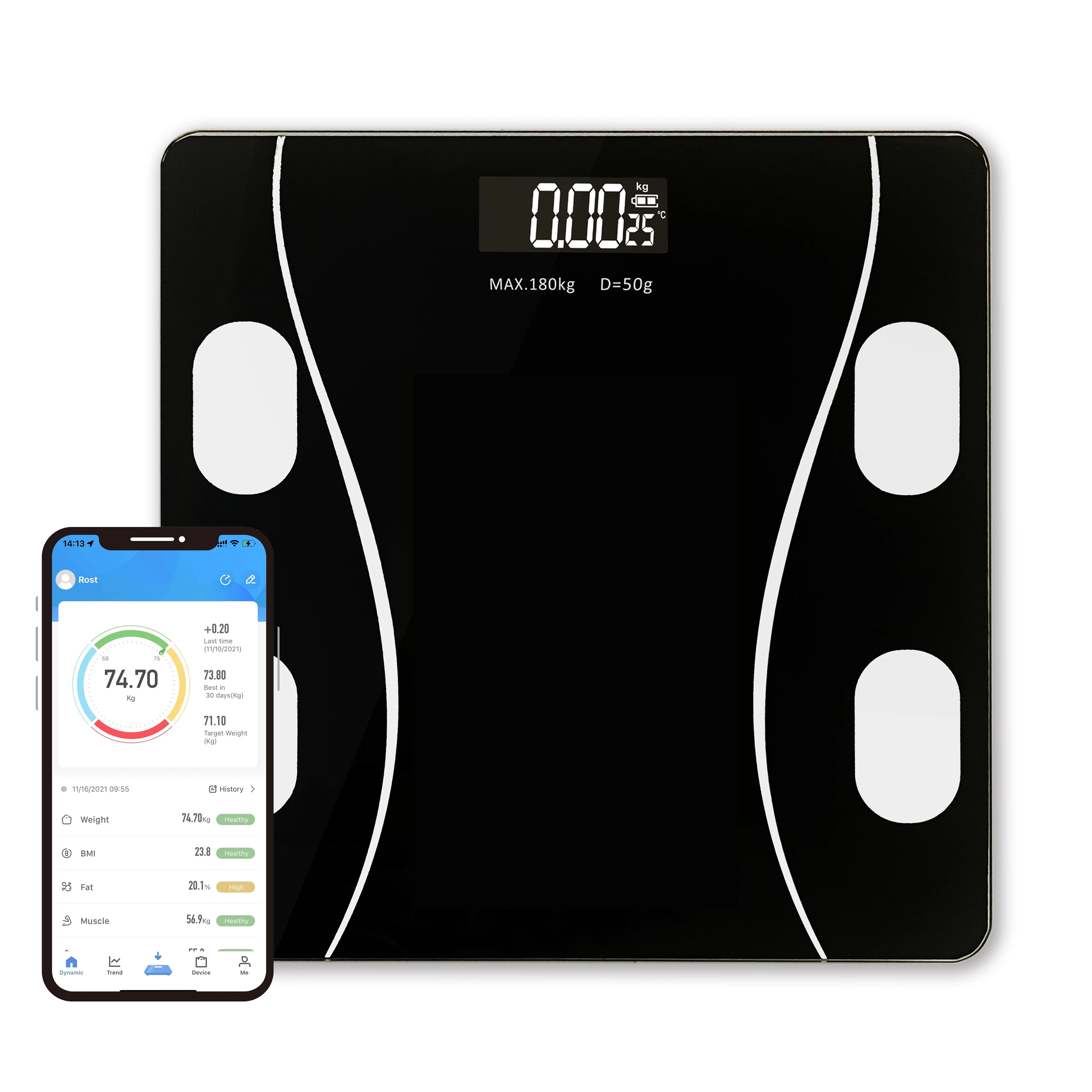 BL-2602 household smart balance digital electronic body fat weighing scales for body weight