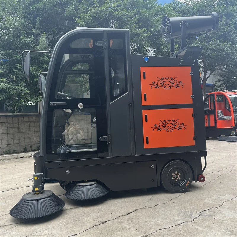 Professional Manufacturers Sweep Street Cleaning Broom Road Sweeper