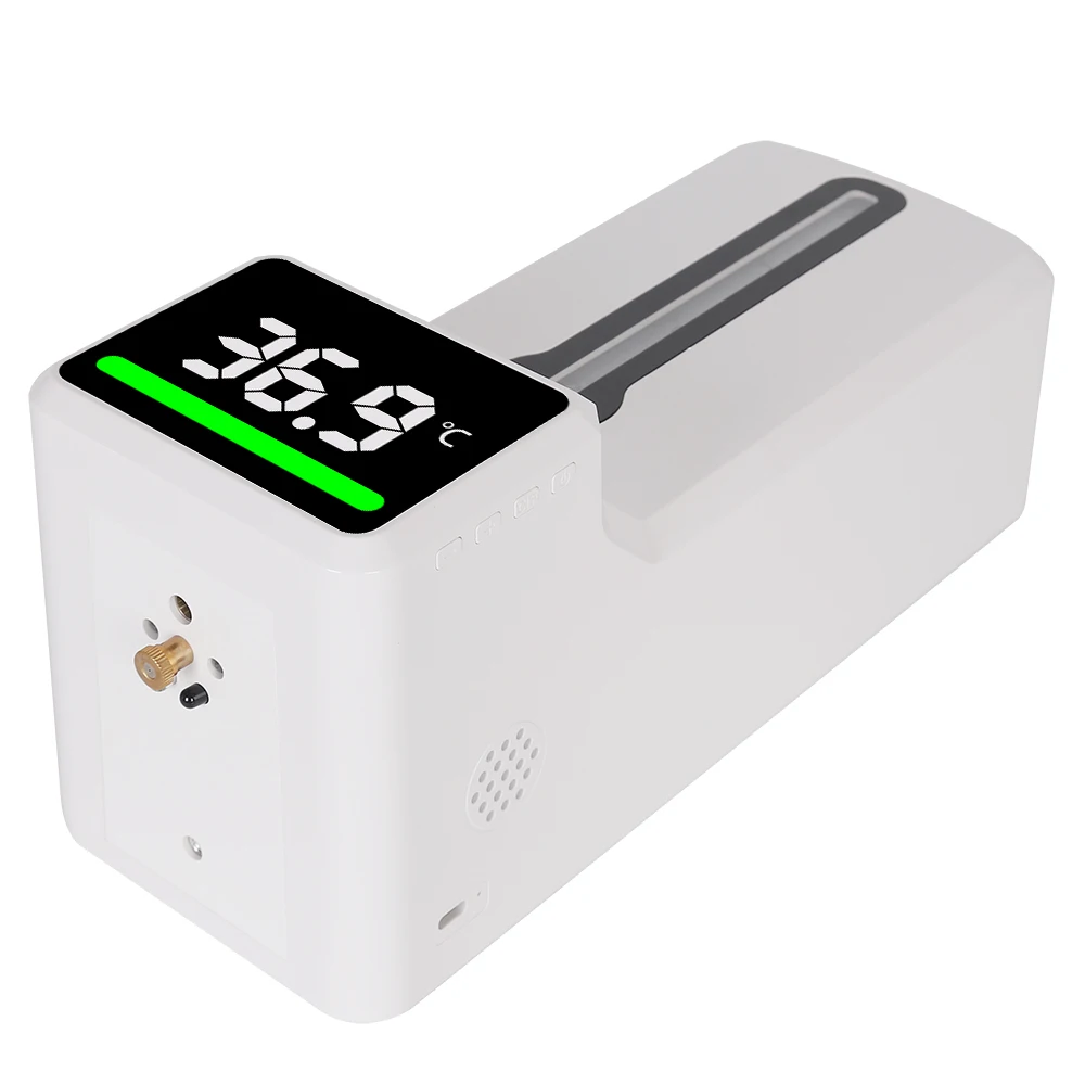 Пятно Q7-Max термометр смарт-автомат для мыла геля алкоголя Датчик Термометра