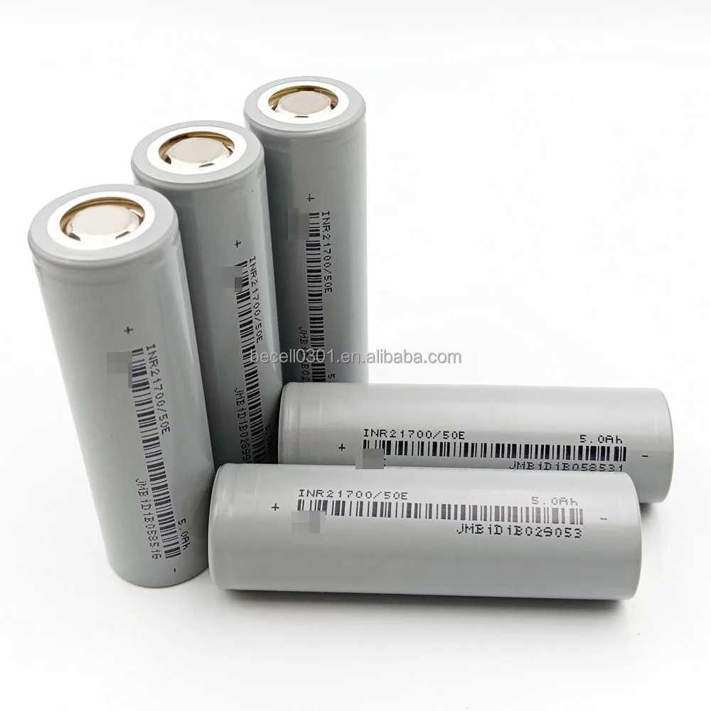 3C 21700 battery 3.7V 5000mAh lithium-ion battery rechargeable cylindrical battery for toy flashlight