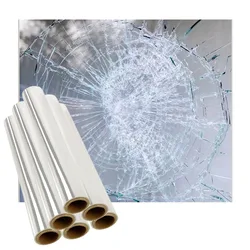 House window glass protection pet film 4mil safety and security buy window film