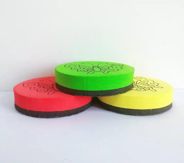 
Cheap Price Factory Supply Custom Pattern Magnetic Whiteboard Eraser 