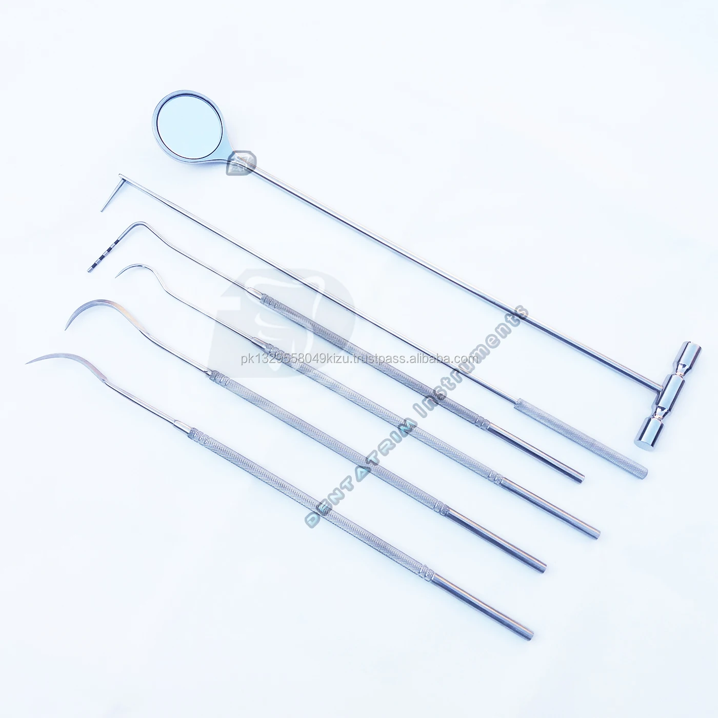 Лошадей пародонта набор ветеринарных стоматологического осмотра комплект из нержавеющей стали dentatrim инструменты DT-939 PK