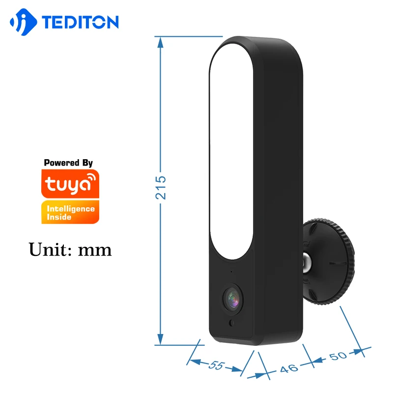 Outdoor Waterproof Motion PIR Sensor Lamp 1080P cctv ptz camera security system wall light LED