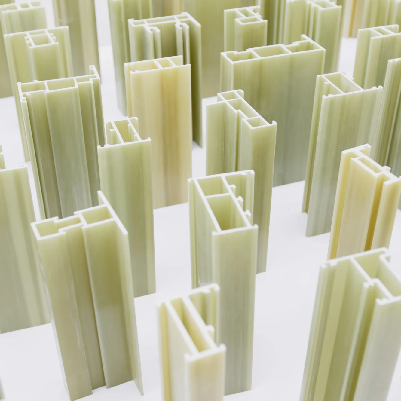 China supplier high strength PU fiberglass optional colors door and window frame profiles