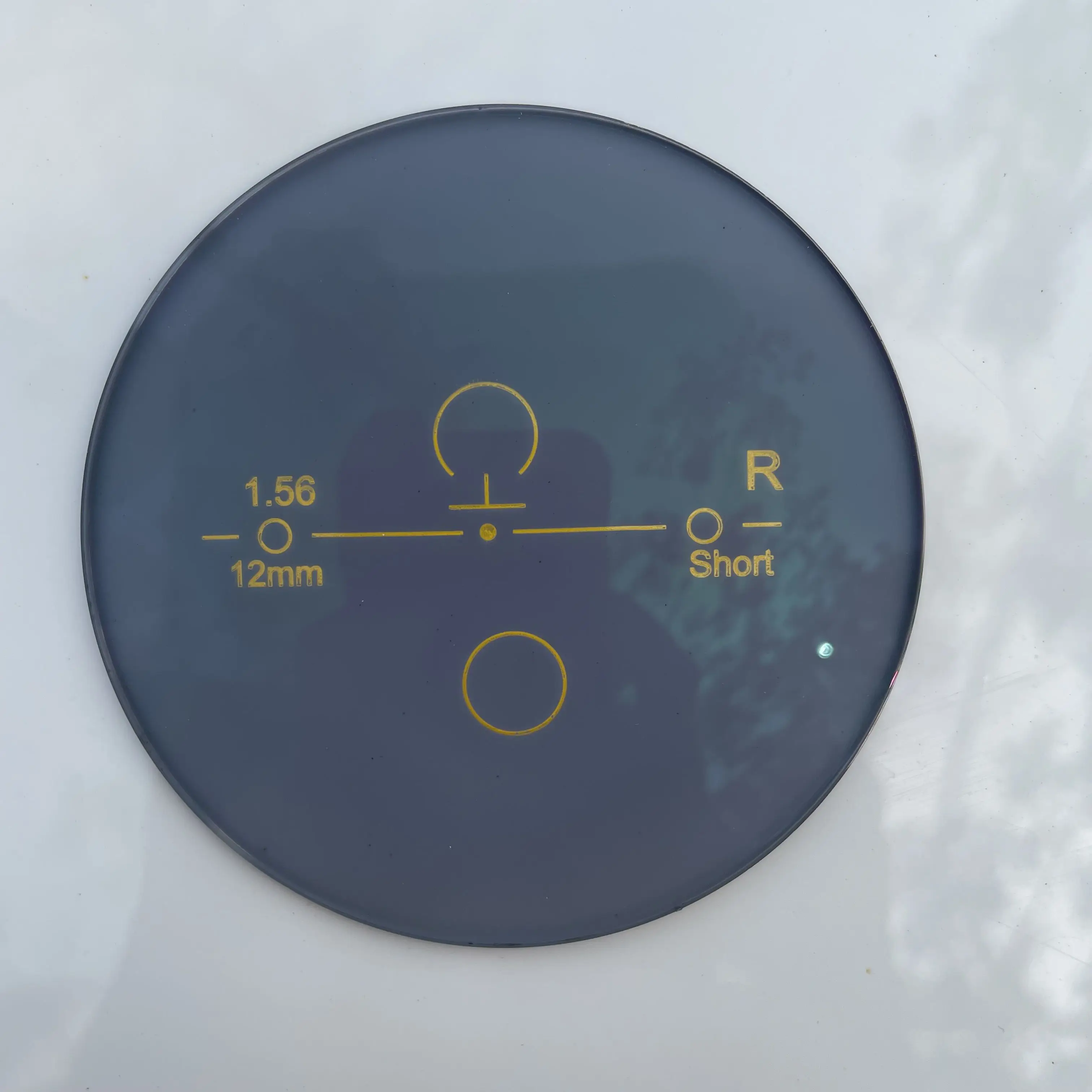 1.56 CR39 PGX HMC EMI Photo Grey Photochromic Progressive Lens 12MM Multifocal Optical Lenses for Glasses