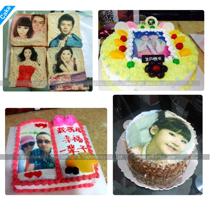 Cheap Edible Food Printer a3 Cake Decorations Cake Macaron Chocolate Marshmallow Printer Birthday Photo Cake Printers Machines