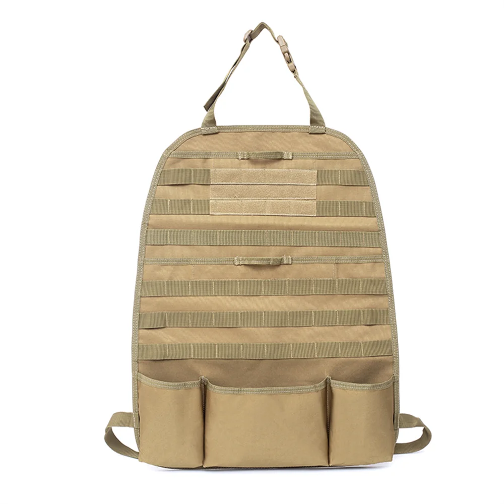  Car Back Seat Organizer Tactical Accessories Army Molle Pouch Multi-layer Storage Bag Military Outdoor Hunting Auto