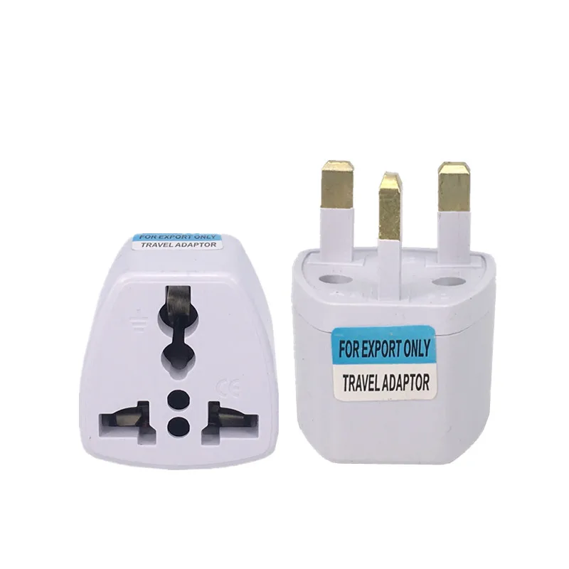 UK Travel Universal Wall Electrical Plug Adapter Converter Socket 10A 500W AU EU to UK Travel Adapter