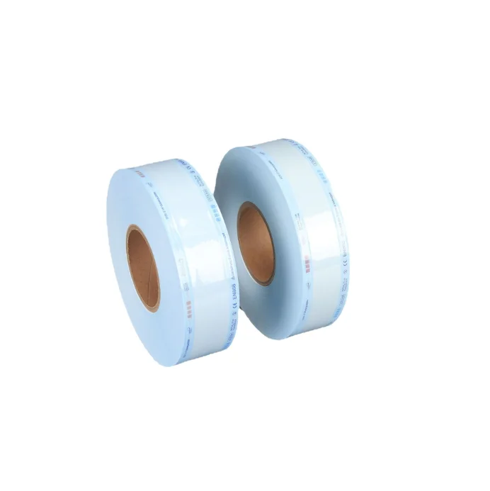 all size medical grade flat reels roll customized heat sealing sterilization pouches