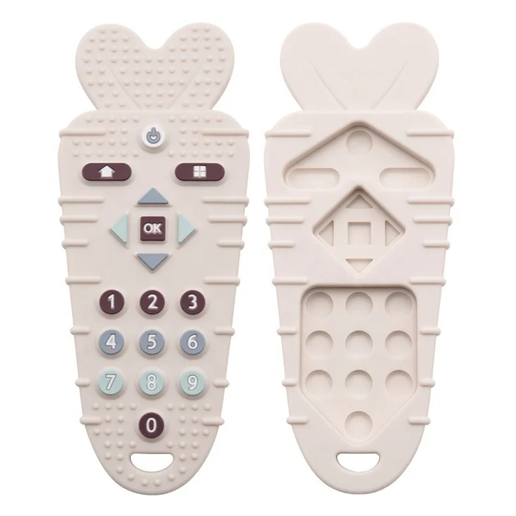 TV Remote Control for Babies Toy Kids Silicone TV Remote Toy