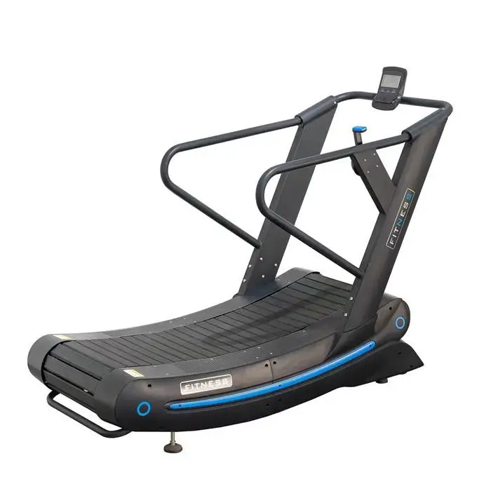Commercial used woodway curved treadmill running machine gym fitness air runner motorless non electric treadmill