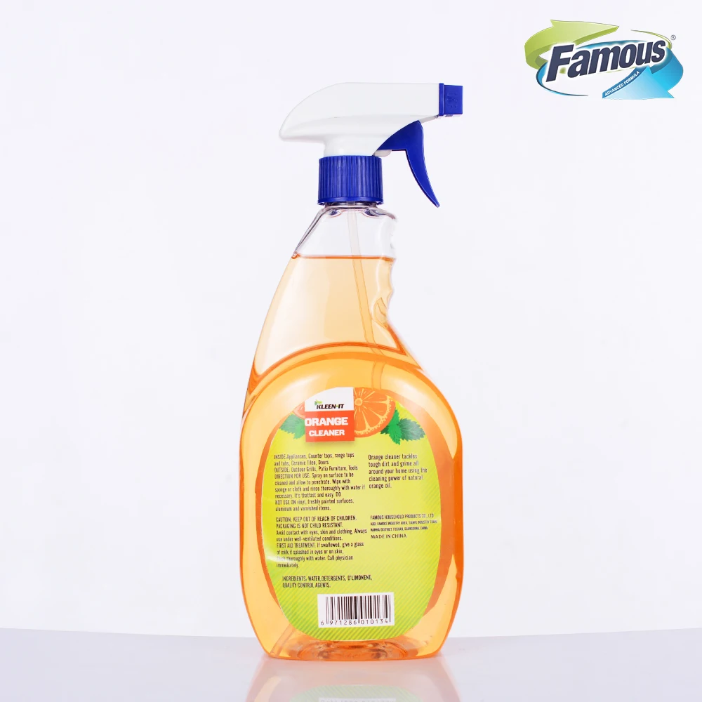 Foam Household Oil Stain Removing Cleaning Detergent Kitchen Cleaner Household orange cleaner multi purpose foam cleaner spray