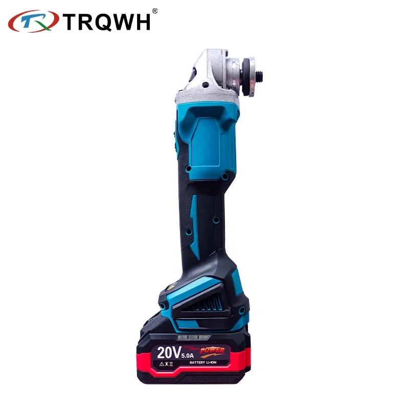 TRQWH Lithium Battery new design variable speed cordless electric angle grinder