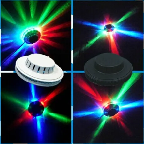 UFO LED Sunlight Bar Colorful Rotating Light Dance Table Light KTV Mini Stage Light Customizable Voice Control