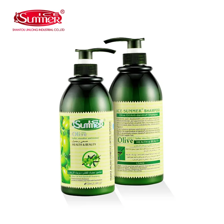 ICESUMMER Wholesale 720Ml Olive Shampoo Organic Shampoo And Conditioner