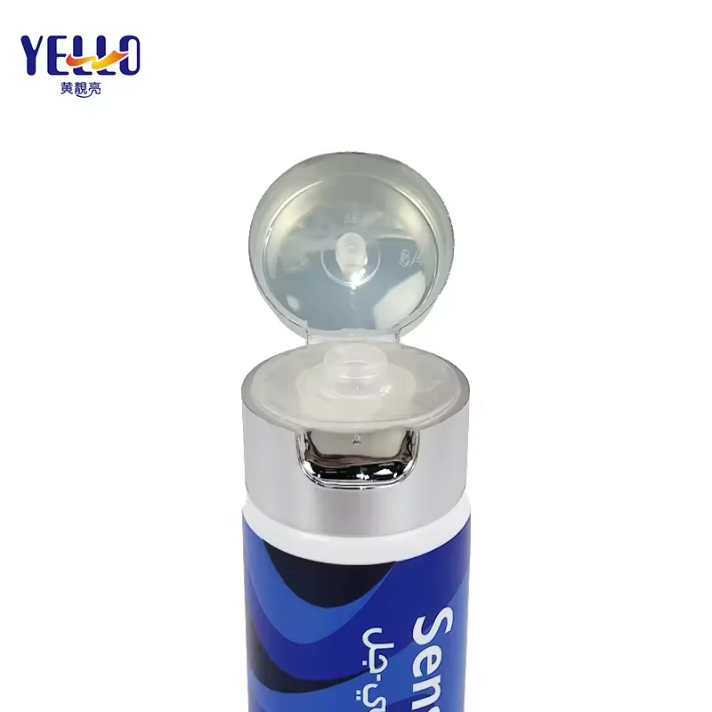 Oem Factory Price 30Ml 50Ml Support Customized Empty Cosmetic Packaging Tube With Flip Top