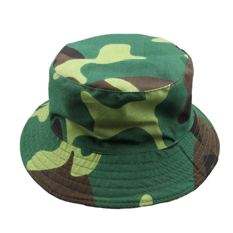Wholesale Custom Safari Bush Hat Wide Brim Sun Fishing Cap Fisherman Boonie Bucket Hats