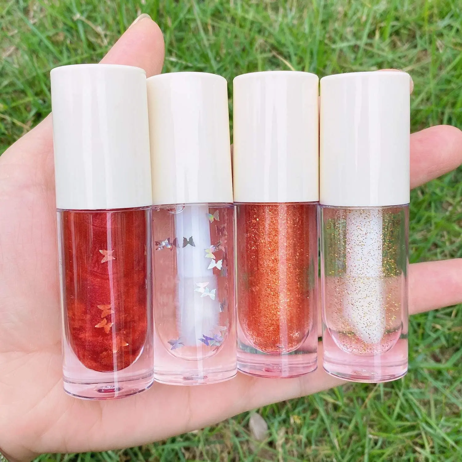  6.5ml Mini Cute Thick White Empty Big Wand Lipgloss